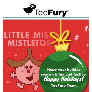 Happy Holidays from TeeFury!