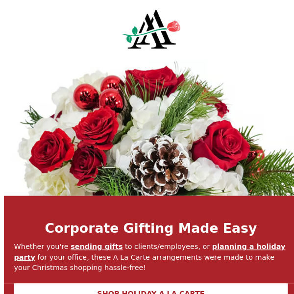 The Corporate Gift Guide 🎅🎁 Hassle-Free Client Gifts & Holiday Decor!
