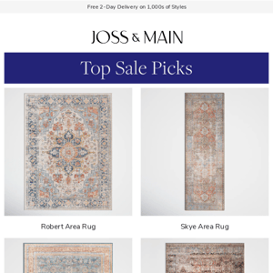 UNLOCKED: the Robert Area Rug up to 40% off