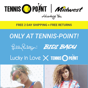 EXCLUSIVE Tennis Apparel Just for You!