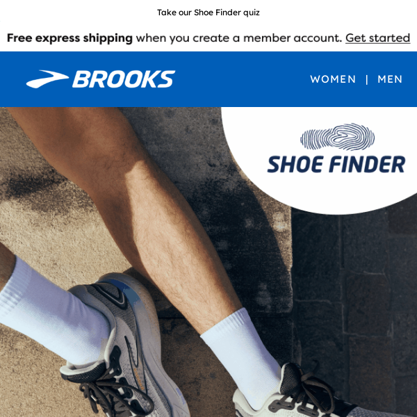 Reveal your perfect match - Brooks Running