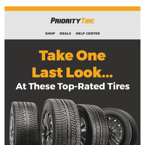 Grab the right tires for your vehicle: