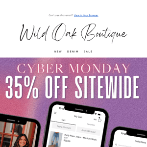 35% OFF SITE-WIDE 😱🤯