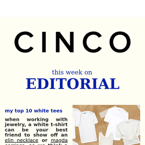this week on EDITORIAL