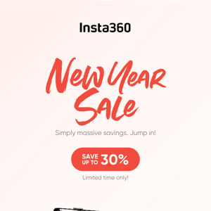 Whoa, our New Year Sale is here!