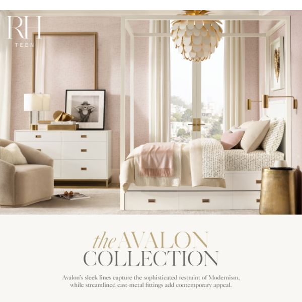 The Avalon Collection. Timeless Modernism for the Bedroom & Study.