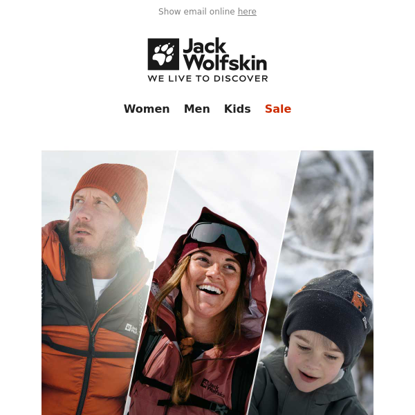 Jack Wolfskin - Latest Emails, Sales & Deals