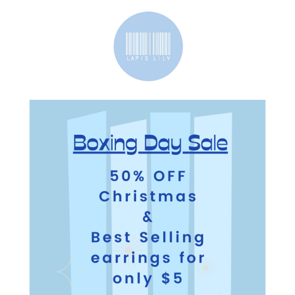 50% OFF Christmas earrings 🎄