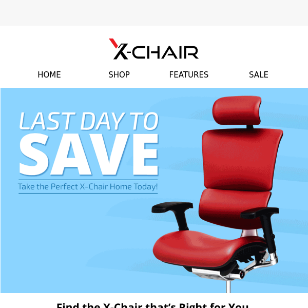 Sale  X-Chair Official Site