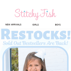 RESTOCKS: Sold Out Styles Are Back!