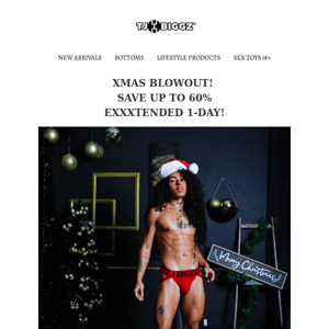 Xmas Blowout! Exxxtended 1-Day! 🔥