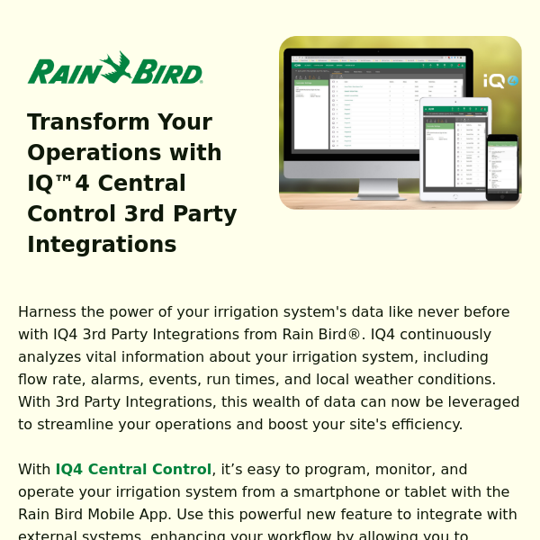 Unlock the Power of Your Data with IQ4 3rd Party Integrations