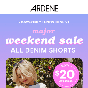 HEY SHORTIE 💥 All denim shorts are $20!