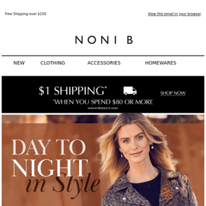 50% Off* Styles You Need From Day to Night