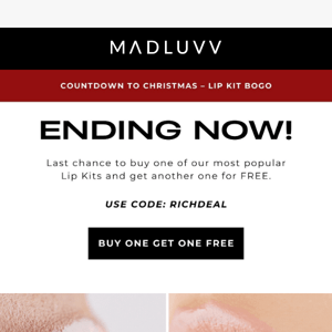 FREE Lip Kit Ending!