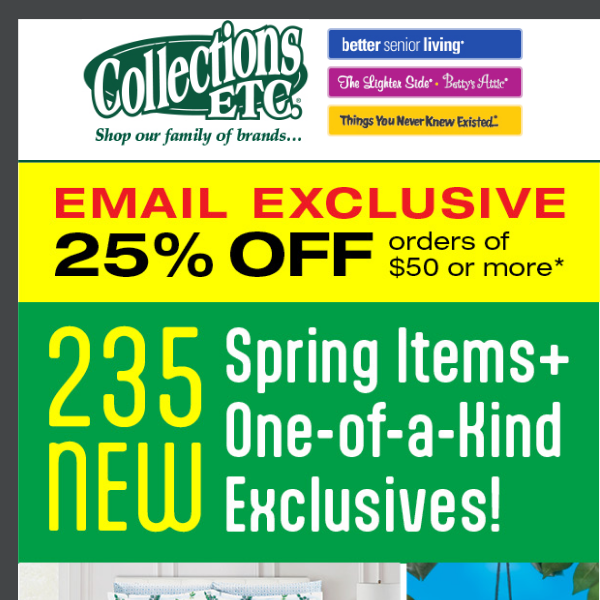 New Arrivals, New Savings: Enjoy 25% Off Today!