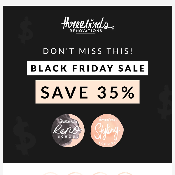 It's not too late to save this Black Friday! 🖤