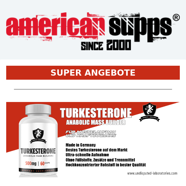 TURKESTERONE für 19,99 € !!!!