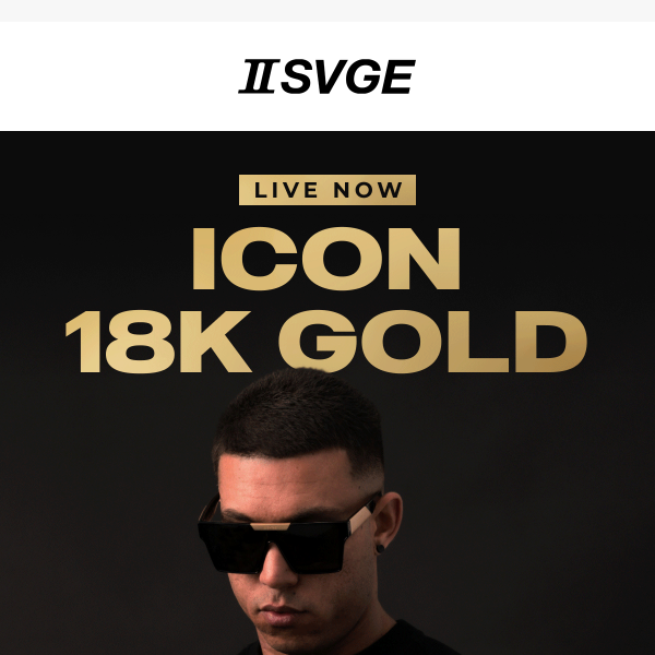 New Icon 18K GOLD Just Dropped! 🔥