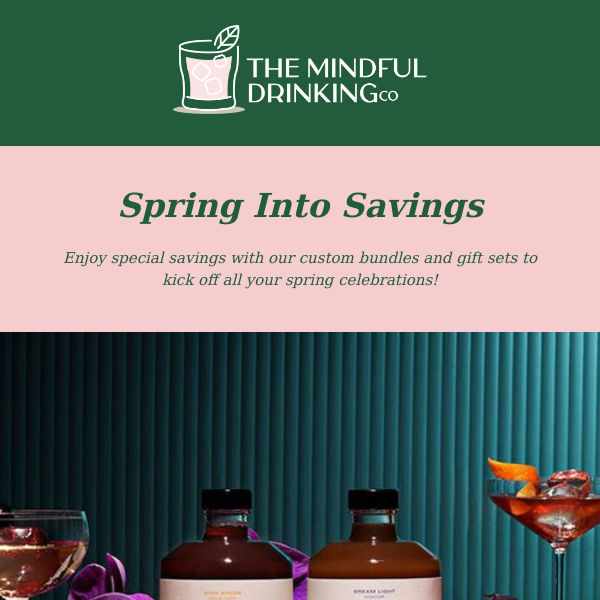 The Mindful Drinking Co, Celebrate Spring & Women's History Month!