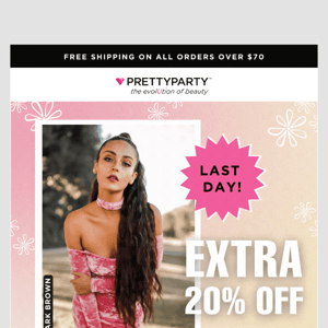 ⚠️ FINAL HOURS: Extra 20% Off ⚠️