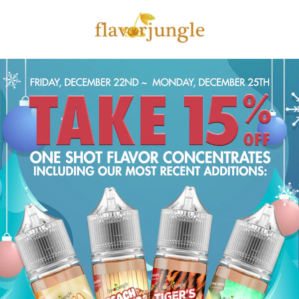 Santa is coming to FlavorJungle.com!