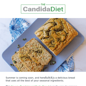 Savory Zucchini Bread / Milk Thistle For Candida Symptoms