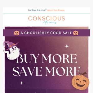 Buy More Save More 🎃 Halloween Sale Is Live!!
