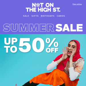 Our Summer Sale is HERE ☀️