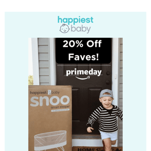 🏷️ Prime Early Access Sale! 20% Off SNOO & More Faves