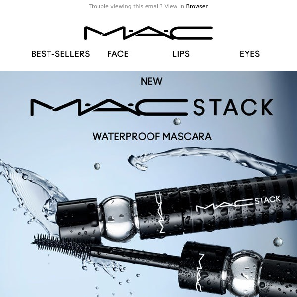 Our M·A·CStack Mascara just got better 💦!
