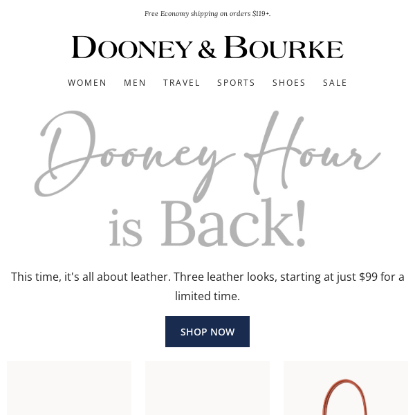 Don't Wait: Dooney Hour is Happening Now!