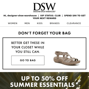 Up to 50% off summer essentials 🏖️