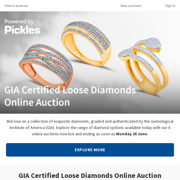 Gia certified clearance diamonds online