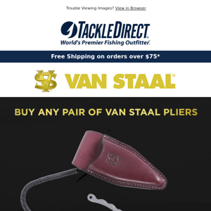 FREE Gift with Van Staal Pliers Purchase