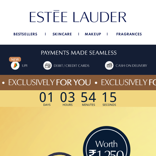 Estee Lauder India - Latest Emails, Sales & Deals