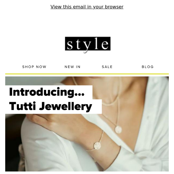 Introducing... Tutti & Co Jewellery 💕