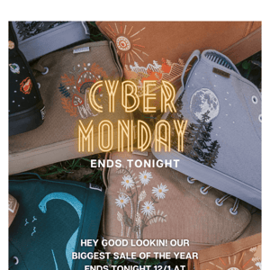 [Ending Tonight] Cyber Monday