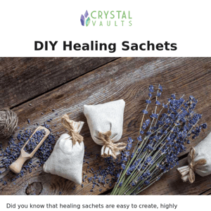 DIY Healing Sachets 💖