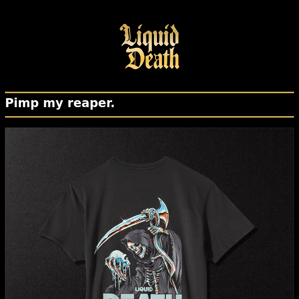 Chrome Reaper Tee