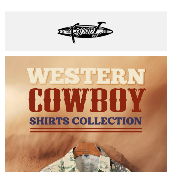 Our Favorite West Cowboy Shirts is HERE.Flash Deal Is Coming🎁