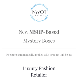 Nordstrom Silver & Bronze Mystery Boxes on Sale!