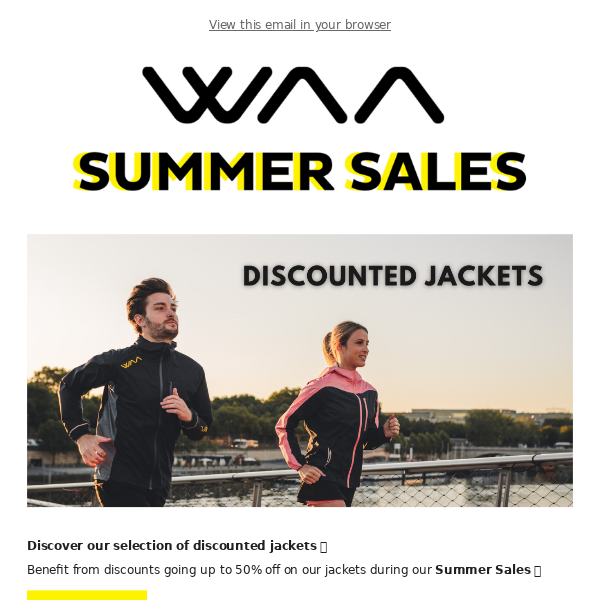 Our selection of discounted jackets 🤩