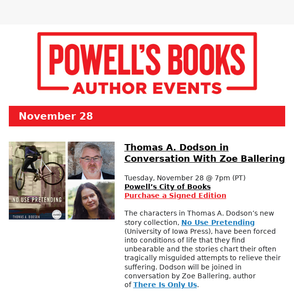 Powell’s Author Events: Whitney Hanson, Melissa Newman, Chin-Sun Lee, and more