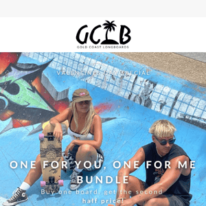 🌹Final Hours 5 Days Until VDAY 🌹 ONE FOR YOU, ONE FOR ME Bundle 🛹 Half Price off your second board!