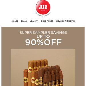 Weekend sampler sale 🎊 Up to 90% off