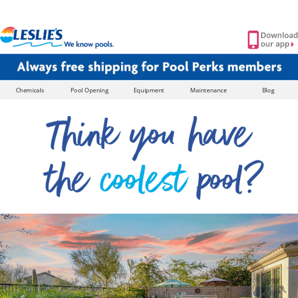 😎 How Cool is Your Pool? Enter to Win Over $150!