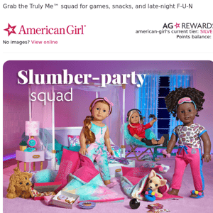 ALL-NEW AG™ slumber party 🎉🍕💤