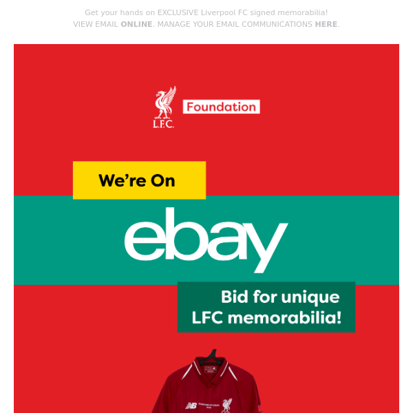 Your chance to own a signed LFC Shirt!