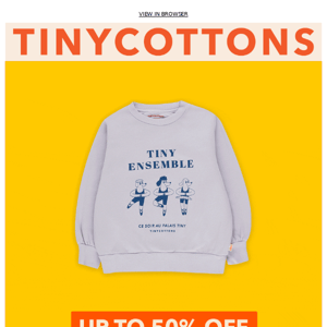 Sweatshirts: 50% OFF